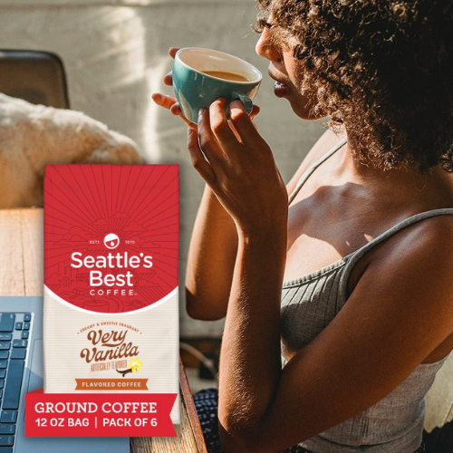 6-Pack Seattle’s Best Very Vanilla Flavored Medium Roast Ground Coffee 12-Oz as low as $17.44 Shipped Free (Reg. $26.52) – FAB Ratings! | $2.91 each!