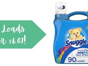 Amazon | Snuggle Fabric Softener For $6.07!