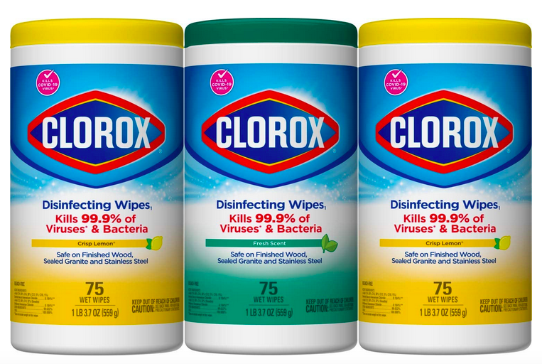 Clorox Disinfecting Wipes Value Pack (Pack of 3) only $8.03 shipped!