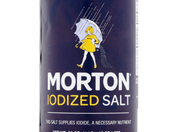 2-Pack Morton Iodized Table Salt, 26 Oz $4.70 (Reg. $9.63) – FAB Ratings! 1,100+ 4.8/5 Stars! | $2.35 each!