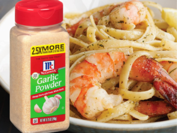 McCormick Classic Garlic Powder, Value Size, 8.75 oz as low as $5.52 Shipped Free (Reg. $7) – FAB Ratings! | Non GMO