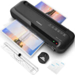 4-in-1 A4 9-inch Thermal Laminator with 30x Pouches $16.49 (Reg. $35.99) | Save over 45%