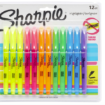 Sharpie Pocket Highlighters, 12 pack only $4.57!