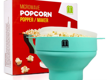Microwave Popcorn Popper Silicone Popcorn Maker