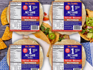 96-Count Mr. Tortilla 1 Net Carb Tortilla Wraps $25.85 Shipped Free (Reg. $29.85) – FAB Ratings! 8K+ 4.3/5 Stars! | 27¢ each!