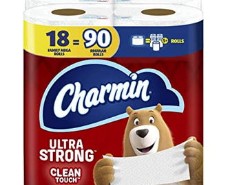 Charmin Ultra Strong Clean Touch Toilet Paper