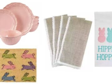 Capri Blush 12 Piece Dinnerware Set for $49