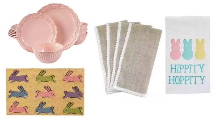 Capri Blush 12 Piece Dinnerware Set for $49