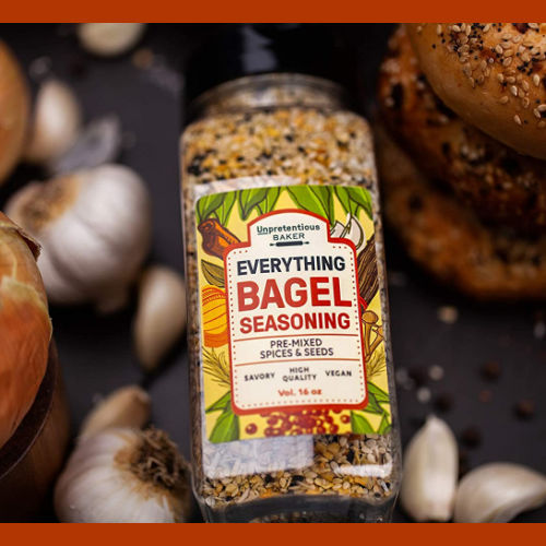 4-Cup Shake Jar Unpretentious Baker Everything Bagel Seasoning as low as $11.24 Shipped Free (Reg. $14) – FAB Ratings! $2.81 per cup! Add Texture & Flavor to Any Recipe