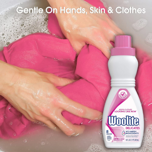 Woolite Extra Delicates Care Detergent, 16 Oz as low as $2.61 Shipped Free (Reg. $4.47) – FAB Ratings! 1.2K+ 4.7/5 Stars! | Hypoallergenic, Gentle On Hands!