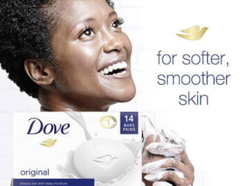 28 Bars Dove Beauty Bar Gentle Skin Cleanser, 3.75 oz as low as $23.77 Shipped Free (Reg. $37.28) | $0.85/bar! Buy 2, save 50% on 1