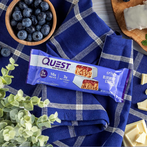 12-Count Quest Nutrition Blueberry Cobbler Hero Bar as low as $17.14 Shipped Free (Reg. $27.49) | $1.43 each!