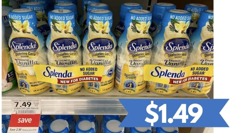 $1.49 6-Pack of Splenda Diabetes Care Shakes with Stacking Deals