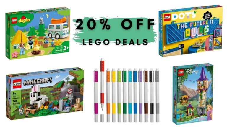 LEGO Sets Up To 20% Off + Additional 15% Off