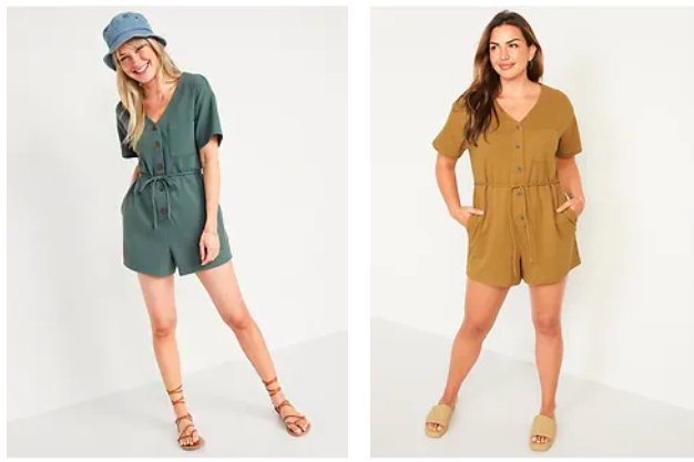 Old Navy: Girl’s and Women’s Rompers as low as $12!