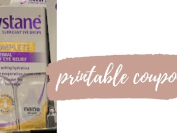 New Systane Coupon | Makes Eye Drops $4.99