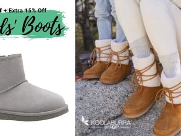 UGG Boots 30% Off + Extra 15% Off