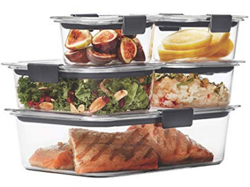 Rubbermaid Brilliance Leak-Proof Food Storage Containers (Set of 5) only $16.10!