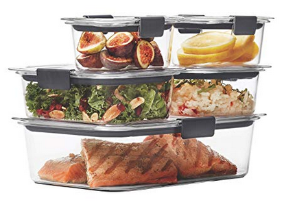 Rubbermaid Brilliance Leak-Proof Food Storage Containers (Set of 5) only $16.10!