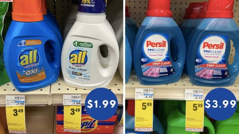 Save on Persil & All Detergent at CVS & Walgreens