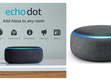 Echo Dot 3rd Generation for $29.99