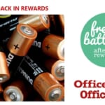 Office Depot | 100% Rewards On Batteries