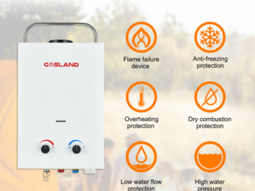 Get Instant Hot Water Anywhere with the Must Have Portable Outdoor Propane Powered Tankless Hot Water Heater, Just $129 After Code!