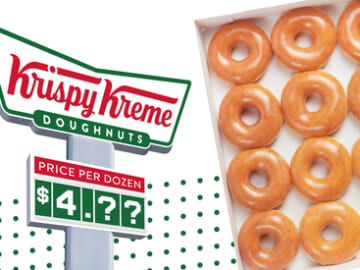 Krispy Kreme | $4.11 Original Glazed Dozen