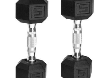 CAP Barbell Coated Hex Dumbbells, Set of 2