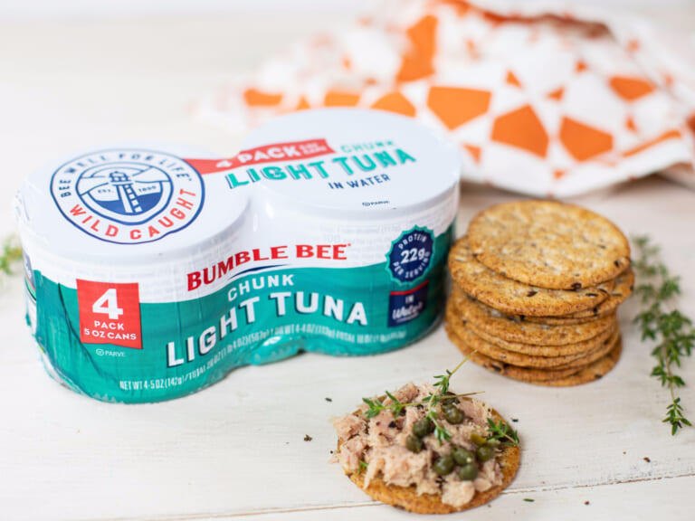 Bumble Bee Chunk Light Tuna, 4-pk Just $2.99 At Publix (75¢ Per Can) on I Heart Publix 1