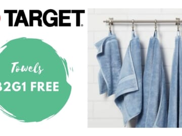 Target | Get 3 Bath Towels For $10.64