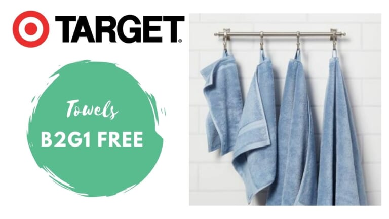 Target | Get 3 Bath Towels For $10.64