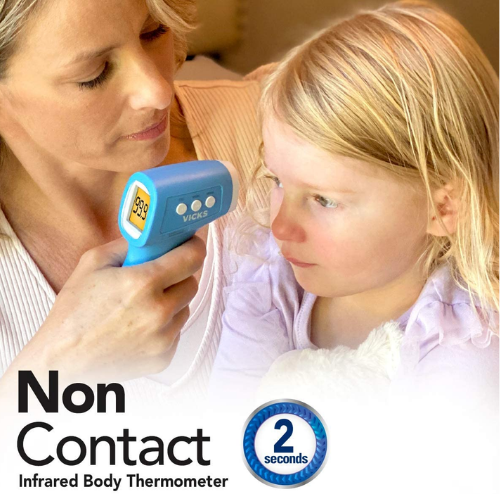 Vicks Infrared Non-Contact Forehead Thermometer $19.92 (Reg. $21) | Fast, Reliable, and Clinically Proven Accuracy