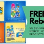 henkel household rebate