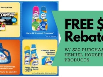 henkel household rebate