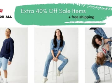 Levi’s | 40% Off Sale Items + Free Shipping