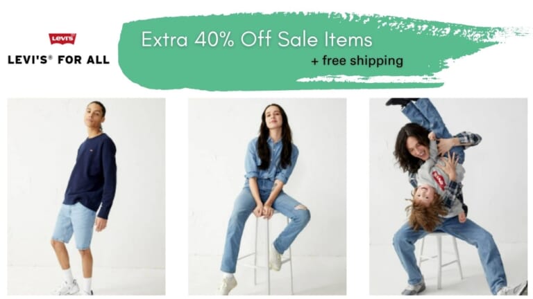 Levi’s | 40% Off Sale Items + Free Shipping