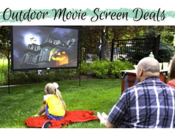 Outdoor Movie Screens From $39.99