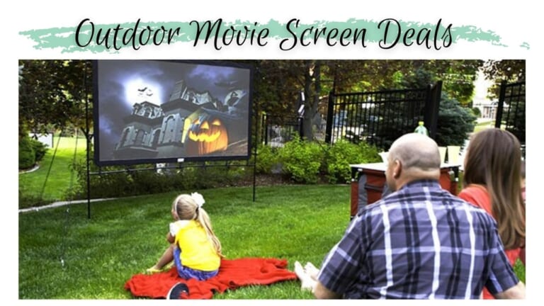 Outdoor Movie Screens From $39.99