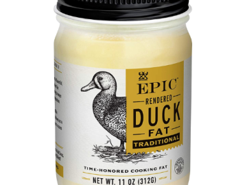 EPIC Duck Fat Keto-Friendly, Whole30, 11 Oz Jar as low as $7.79 Shipped Free (Reg. $14.99) – FAB Ratings! 2K+ 4.7/5 Stars!