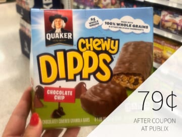 Quaker Chewy Bars Just $2.12 Per Box At Publix