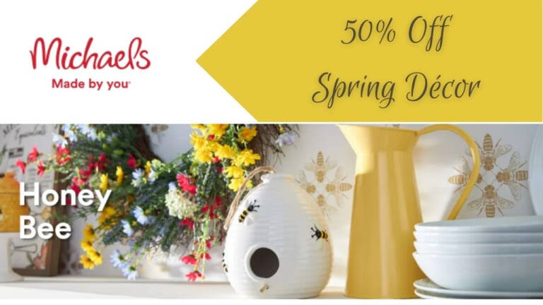 Michael’s | 50% Off All Spring Decor