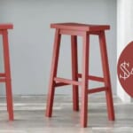 Saddle Backless Bar Stools (Set of 2) for $44.50