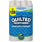 32-Count Quilted Northern Toilet Paper Mega Rolls as low as $21.74 Shipped Free (Reg. $29) | $0.68 per 328-Sheet Roll! Equivalent to 128 Regular Rolls!