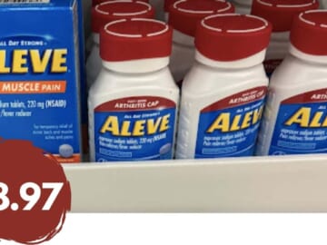 Aleve Coupon | 90-ct. Bottles for $8.97 at Publix