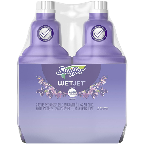 2-Pack Swiffer WetJet Multi-Purpose Floor Cleaner Solution Refill Bottles as low as $5.98 Shipped Free (Reg. $11) | $2.99 per Bottle! FAB Ratings! 45K+ 4.8/5 Stars!