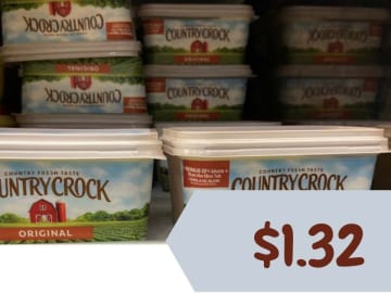 $1.32 Country Crock Spread at Publix