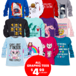 *HOT* The Children’s Place: ALL Graphic Tees just $4.99 shipped and under!