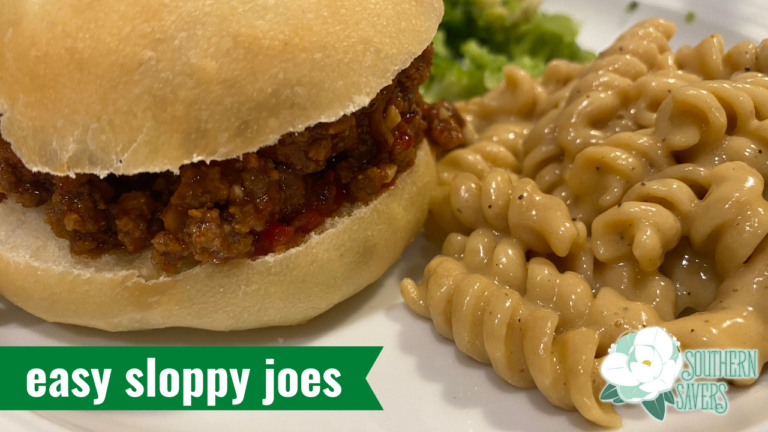 Easy Sloppy Joes Recipe