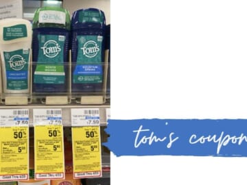 Tom’s of Maine Coupon | CVS Deals on Deodorant & Bar Soap